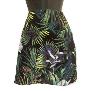 Swing control leaf tropical design golf skirt 8